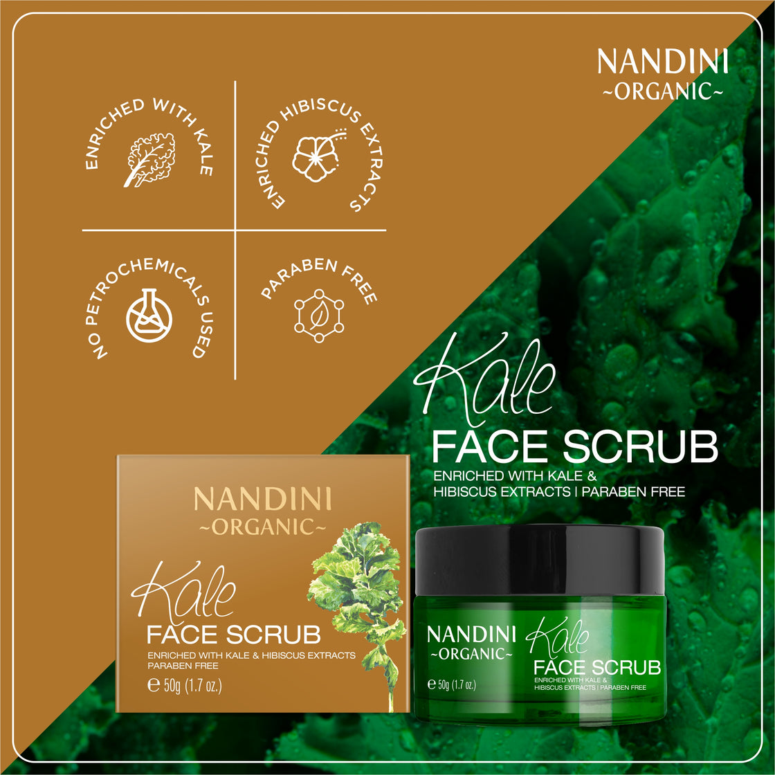 Nandini Organics Kale Face Scrub Gel