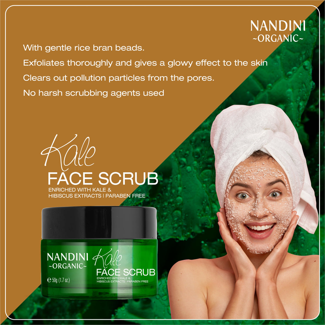 Nandini Organics Kale Face Scrub Gel