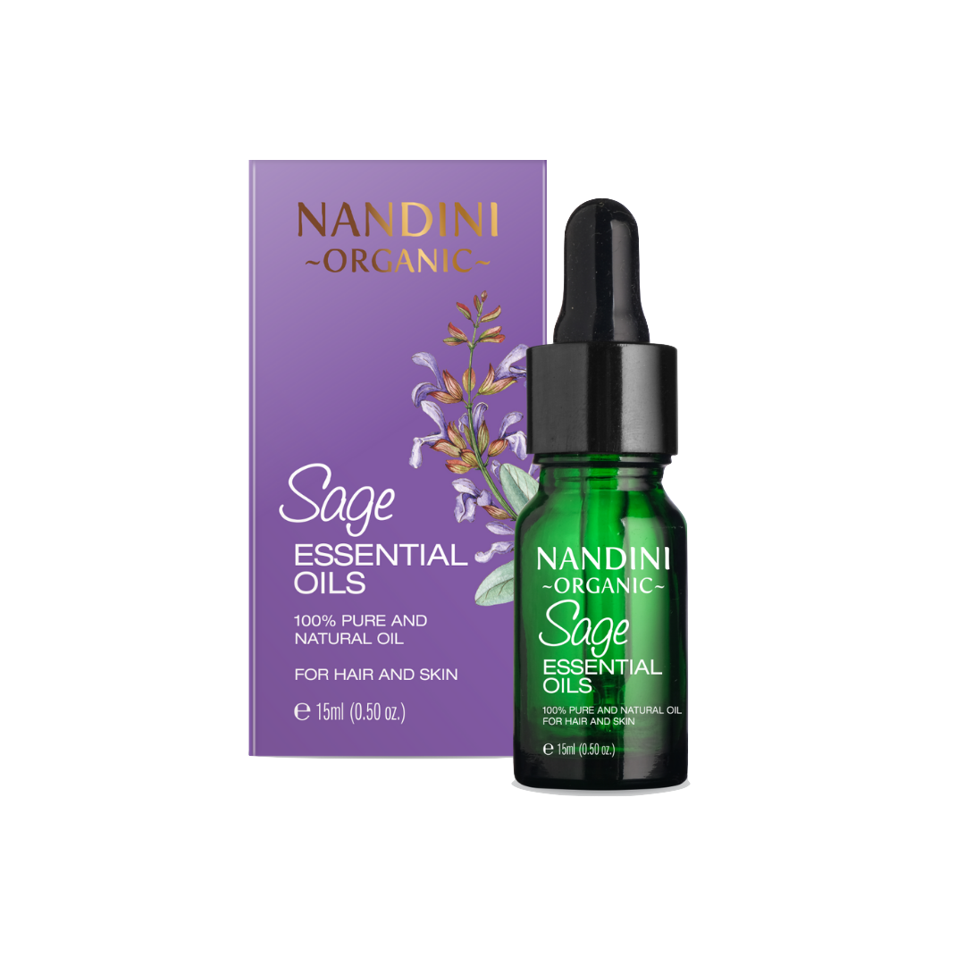 Sage Essential oil| For skin and Hair| Prevent Hair Greying| Gives smooth & even skin tone|Multipurpose oil